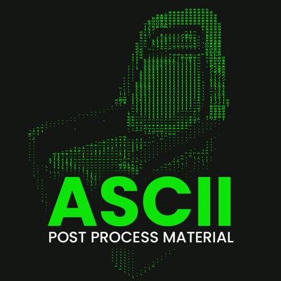 ASCII Post Process Material thumbnail