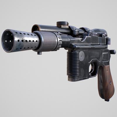 Han Solo's DL-44 Blaster thumbnail