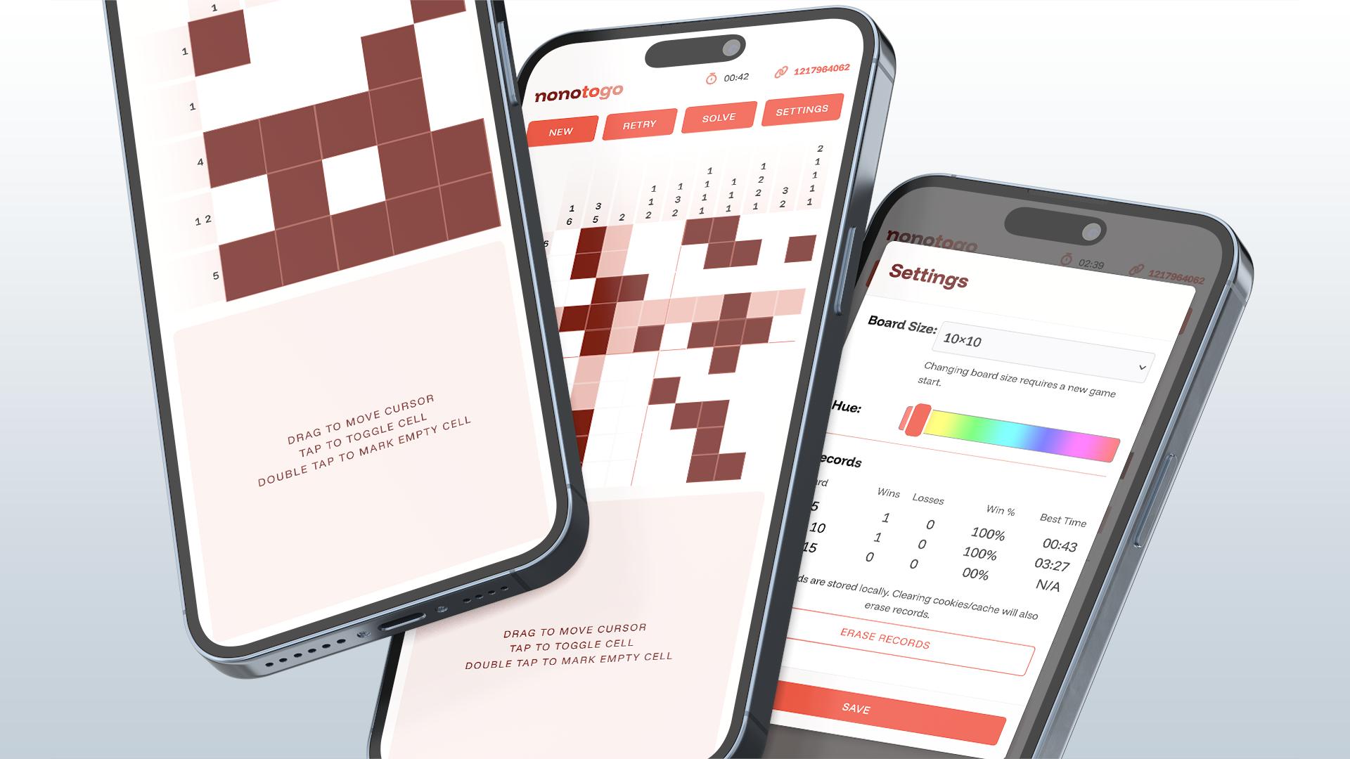 nonotogo is designed for mobile devices.